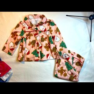 Christmas pajamas 18 months outfit set